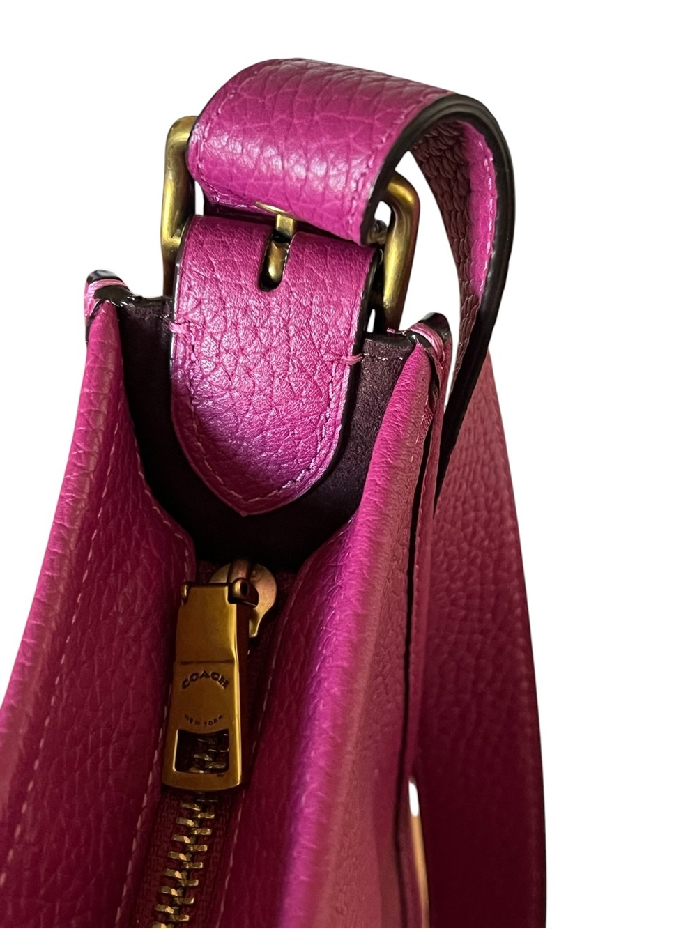 Coach Emery 21 Crossbody Glove Tanned Pebbled Leather - Picture 11 of 16